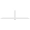 Ekena Millwork Eugene Architectural Grade PVC Gable Bracket, 96"W x 28"H x 2"D x 4"F, 7/12 Pitch GBP096X28X0204EUG00 - alternate 2